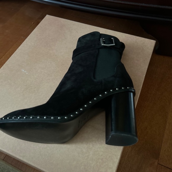 Rag & bone black suede ankle boots - Picture 3 of 8